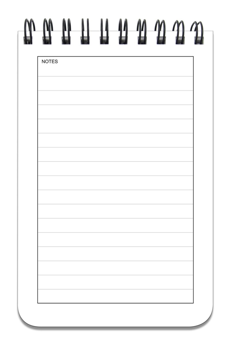 BookFactory to Do List Notebook/Journal/Pocket Notepad, 120 Pages â€“ 3.5 x 5.25, Durable Translucent Cover, Wire-O Top Bound (Made in USA) - Image 4